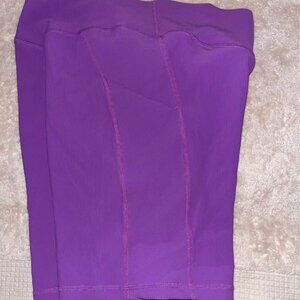 Beautiful Purple Activewear Shorts, Medium